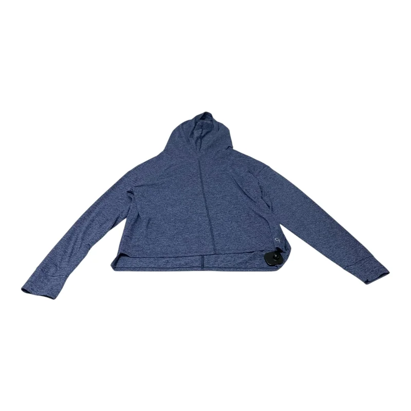 sweatshirts with bead hem -Athletic Sweatshirt Hoodie By Gapfit In Blue, Size: Xs