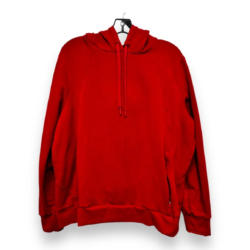 sweatshirts women twilight teal -Sweatshirt Hoodie By Athleta In Red, Size: 1x