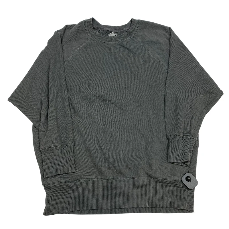 sweatshirts men canyon chevron -Sweatshirt Crewneck By Aerie In Grey, Size: S