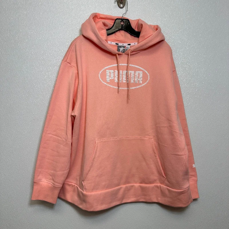 sweatshirts with ruched trim -Sweatshirt Hoodie By Puma  Size: 2x