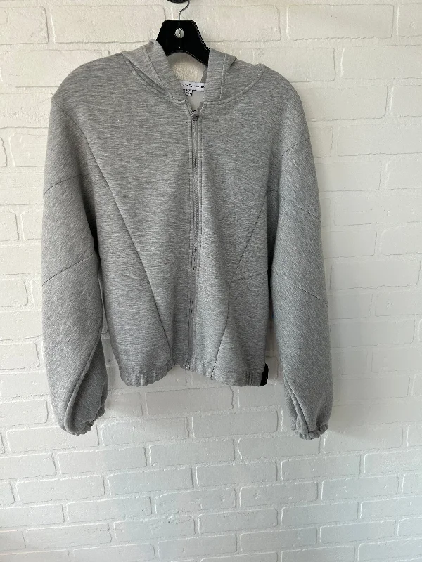 long sweatshirts weekend layer -Sweatshirt Hoodie By SINCERELY JULES In Grey, Size: M