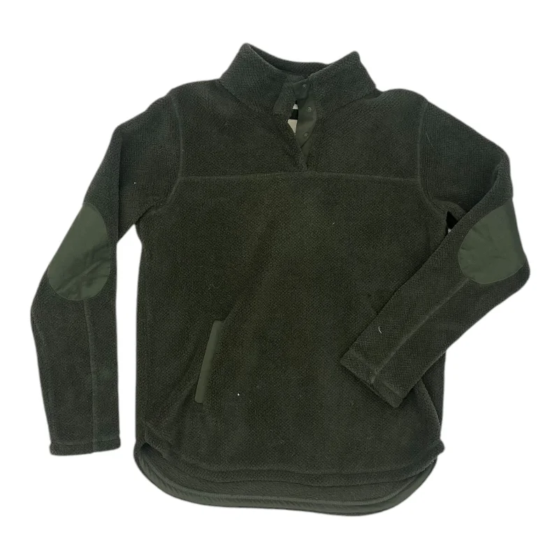 clove sweatshirts warm tone -Sweatshirt Collar By Thread And Supply In Green, Size:S