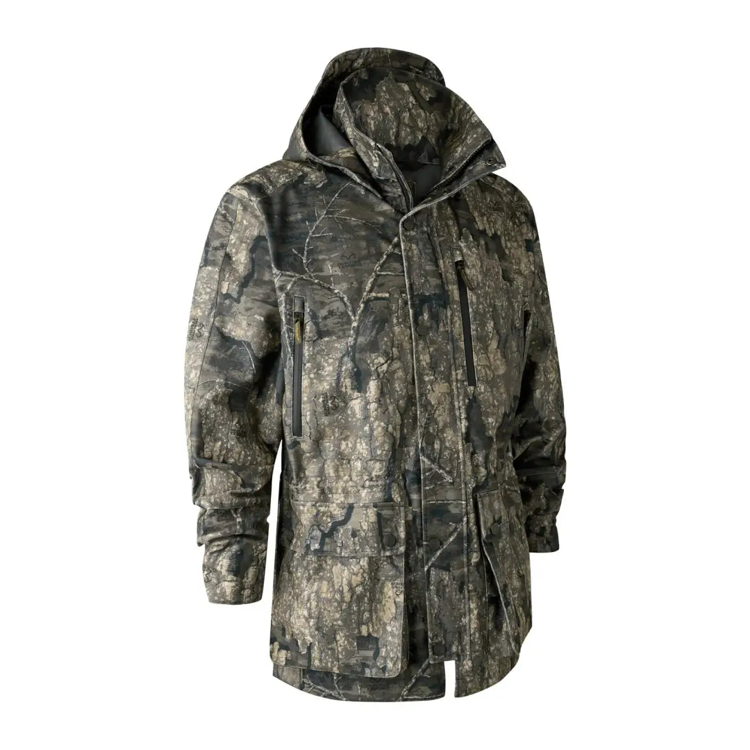 ribbed-jute jacket texture -Deerhunter Men's PRO Gamekeeper Hunting Jacket