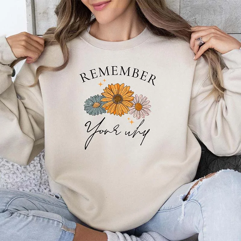 sweatshirts kids starry glow -Remember Your Why Sweatshirt