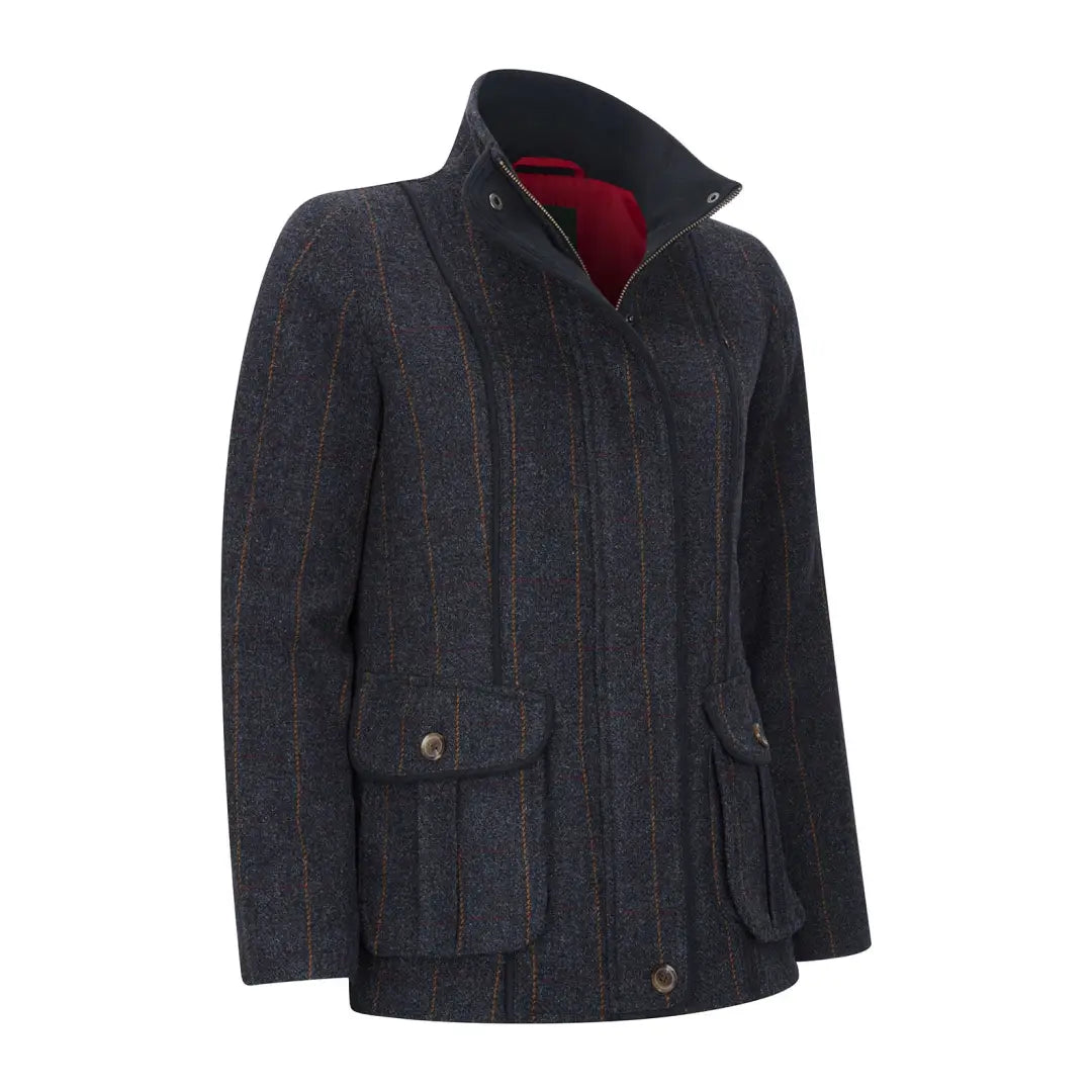 jacket with peekaboo hem -New Forest Florence Tweed Jacket