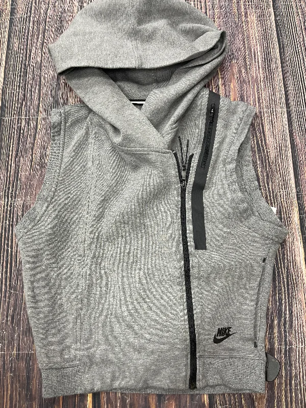 pumice sweatshirts neutral tone -Sweatshirt Hoodie By Nike In Grey, Size: S