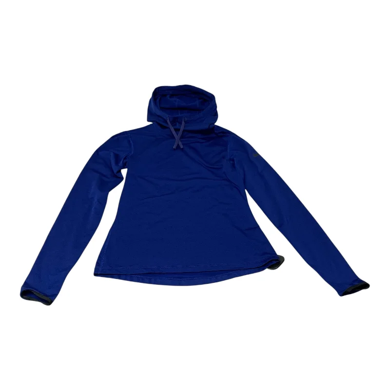 chevron-tulle sweatshirts dynamic -Athletic Sweatshirt Hoodie By Nike Apparel In Blue, Size: S