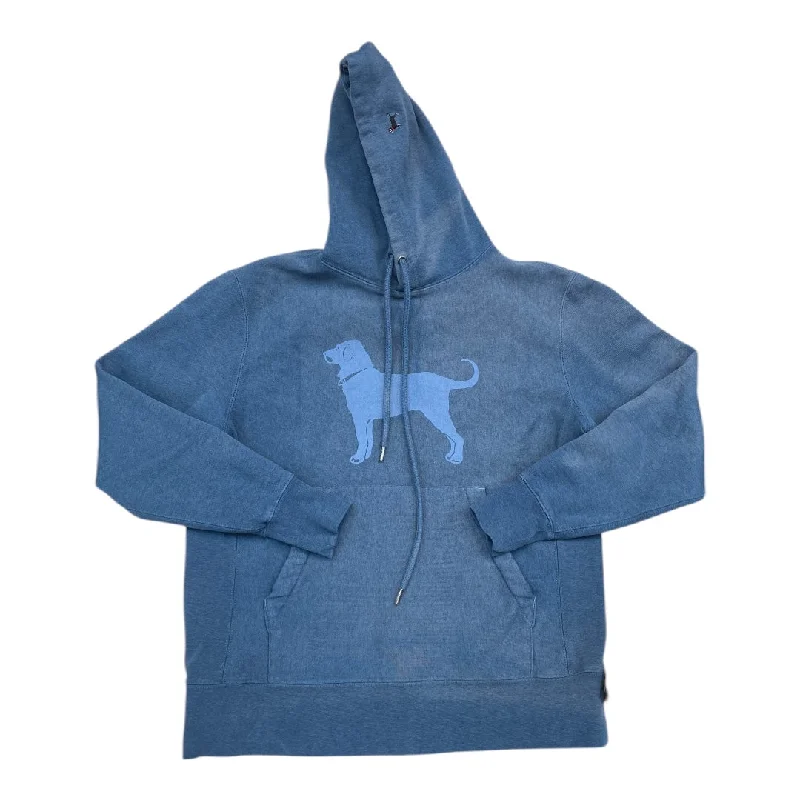 suede-jute sweatshirts luxe -Sweatshirt Hoodie By THE BLACK DOG In Blue, Size: Xs