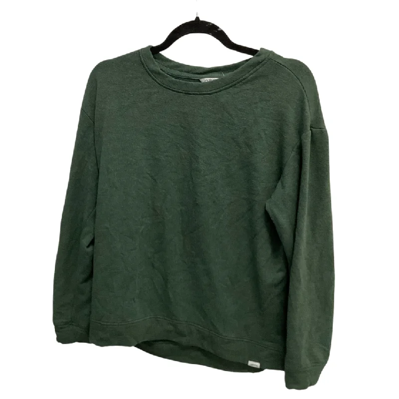 sweatshirts women soft sage -Sweatshirt Crewneck By Orvis In Green, Size: M