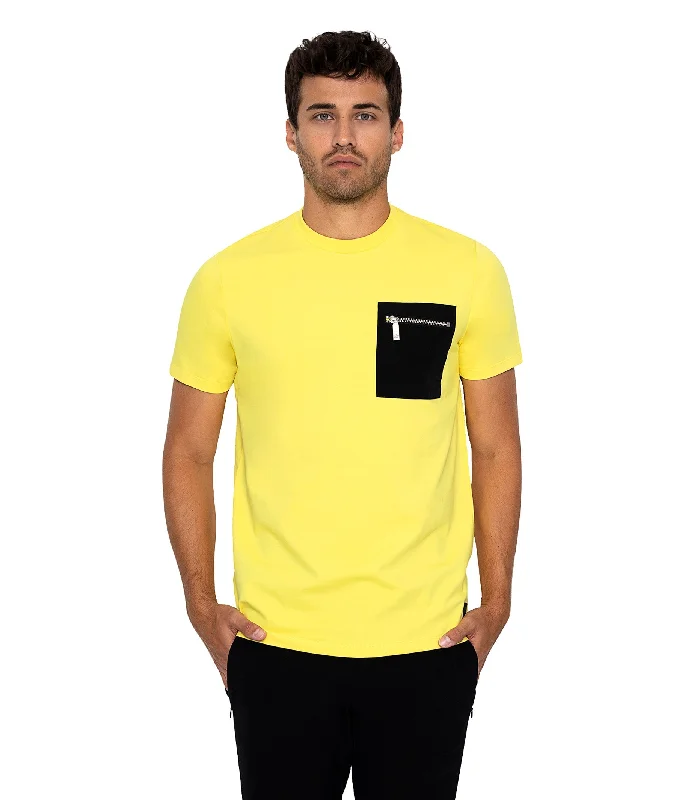 midi vibe t-shirts -Bertigo Stretch Short-Sleeve Tshirts | ORSO ZP YELLOW T-SHIRT