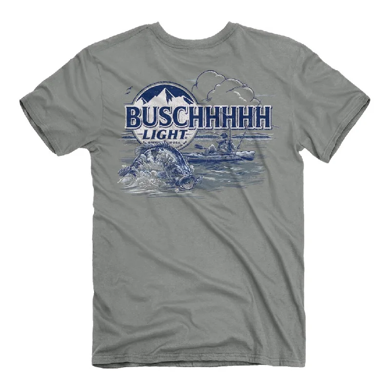 bump friendly t-shirts -Busch Light - Bass Fishing T-Shirt