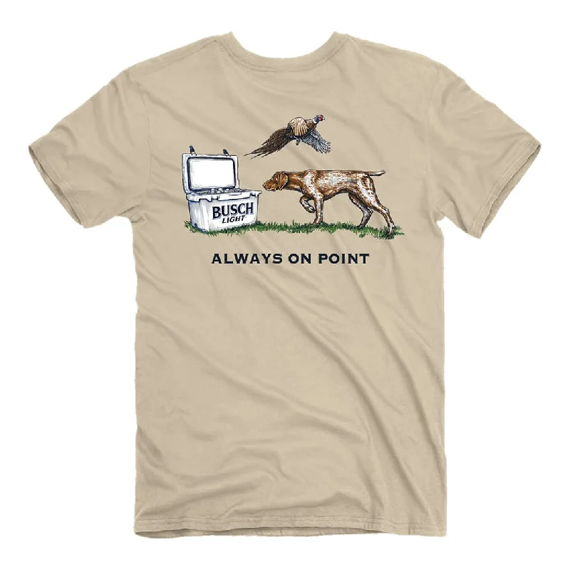 camel bold t-shirts -Busch Light - On Point T-Shirt