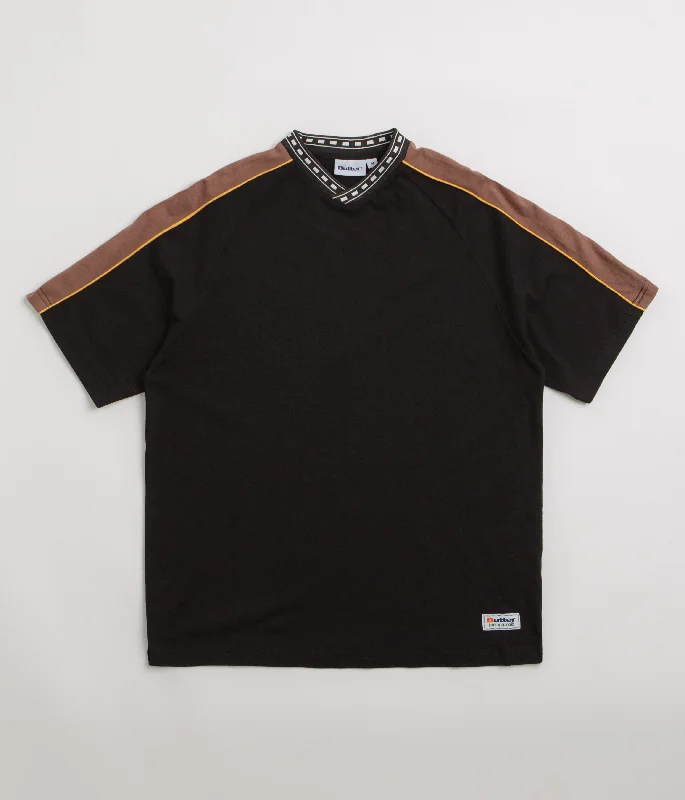 plus gym t-shirts -Butter Goods Drift T-Shirt - Black