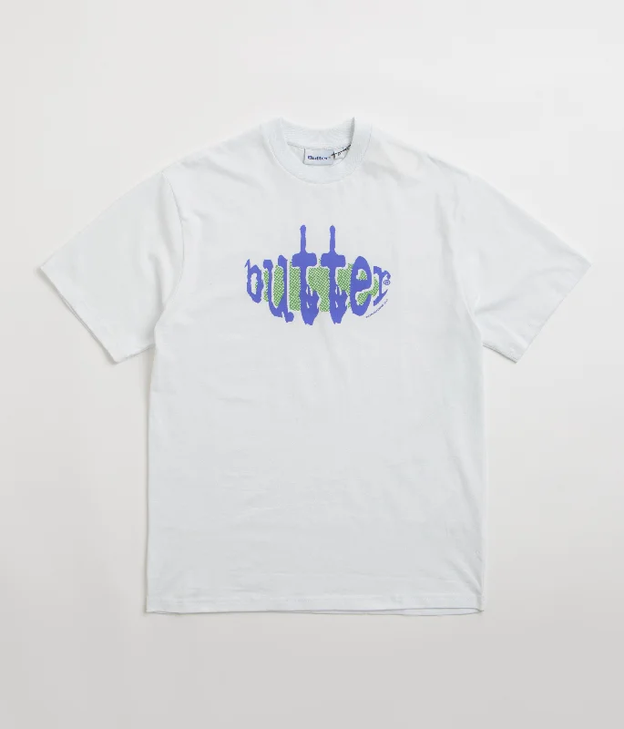 paprika vibe t-shirts -Butter Goods Frenzy T-Shirt - White