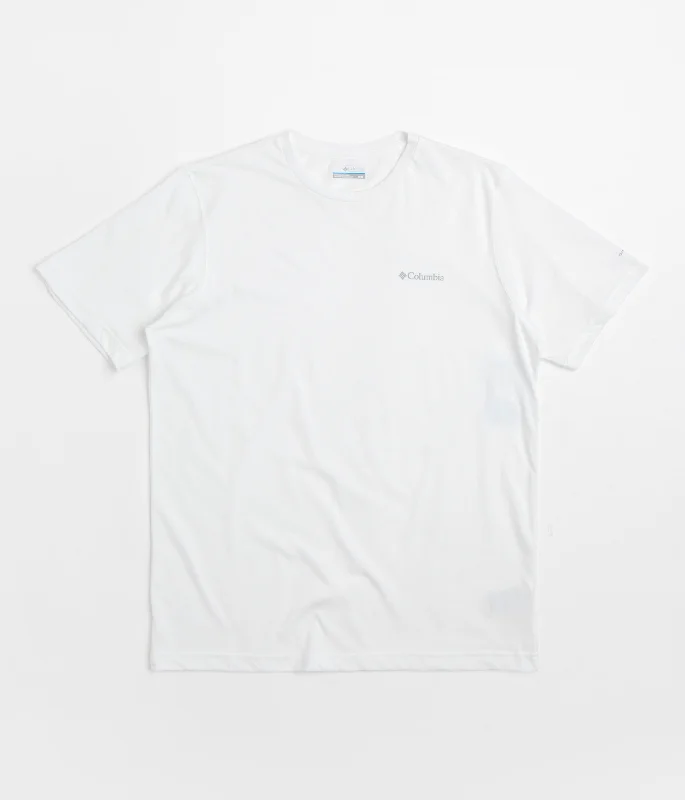 obsidian textured t-shirts -Columbia Thistletown Hills T-Shirt - White