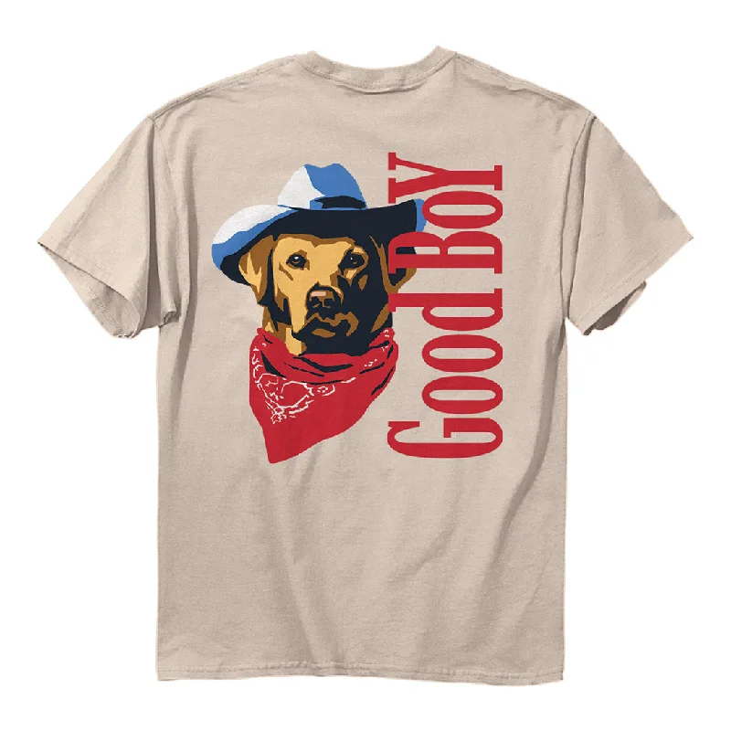 maternity cozy t-shirts -Good Boy - Cowboy T-Shirt