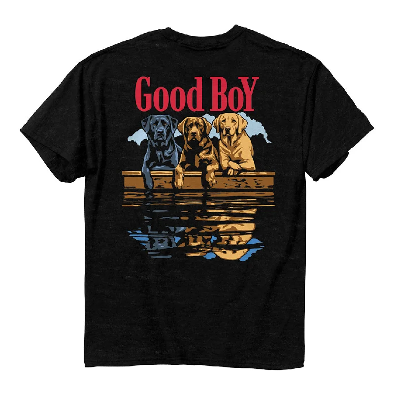 mauve clean t-shirts -Good Boy - Dock Dogs T-Shirt