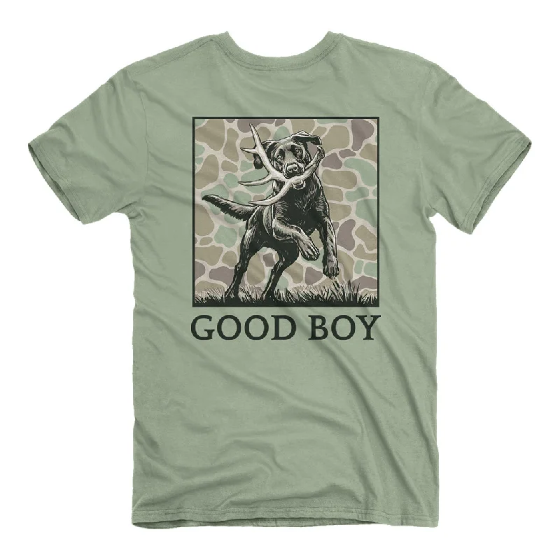 petite splash t-shirts -Good Boy - Shed Fetch T-Shirt