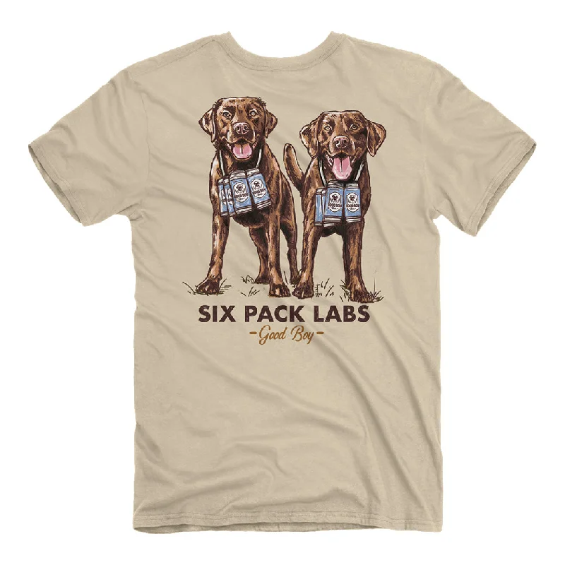 lapis splash t-shirts -Good Boy - Six Pack Labs T-Shirt