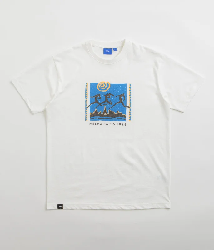 umber faded t-shirts -Helas Coureuses T-Shirt - White