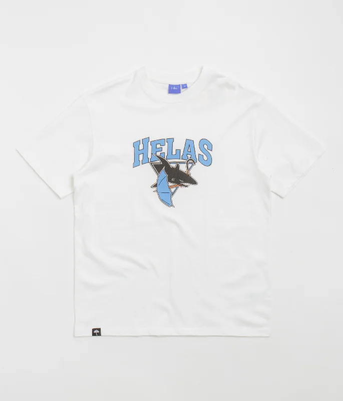 stretch long t-shirts -Helas Requins T-Shirt - White