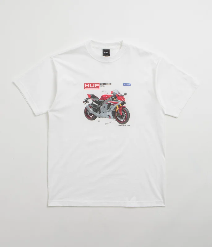 bump friendly t-shirts -HUF 420 CC T-Shirt - White