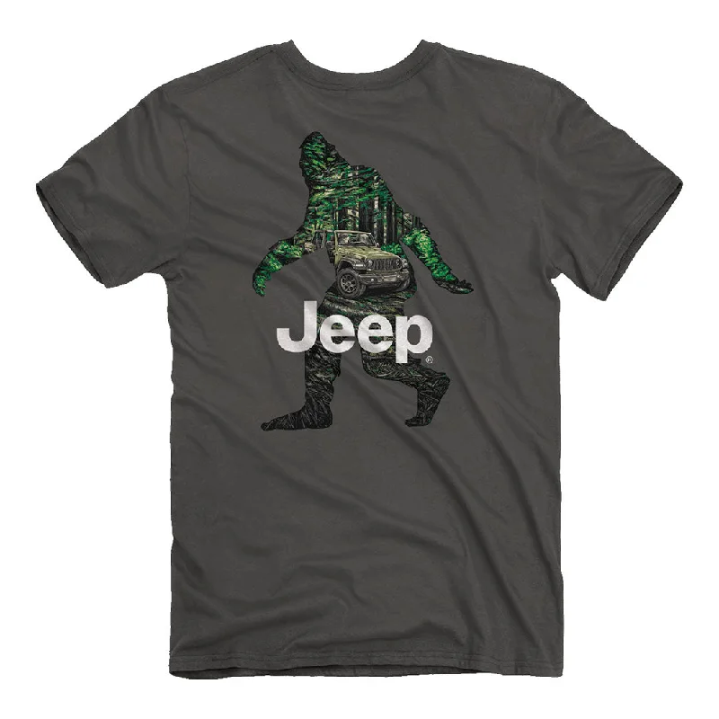 bow sleeve t-shirts -Jeep - Sasquatch Adventure T-Shirt