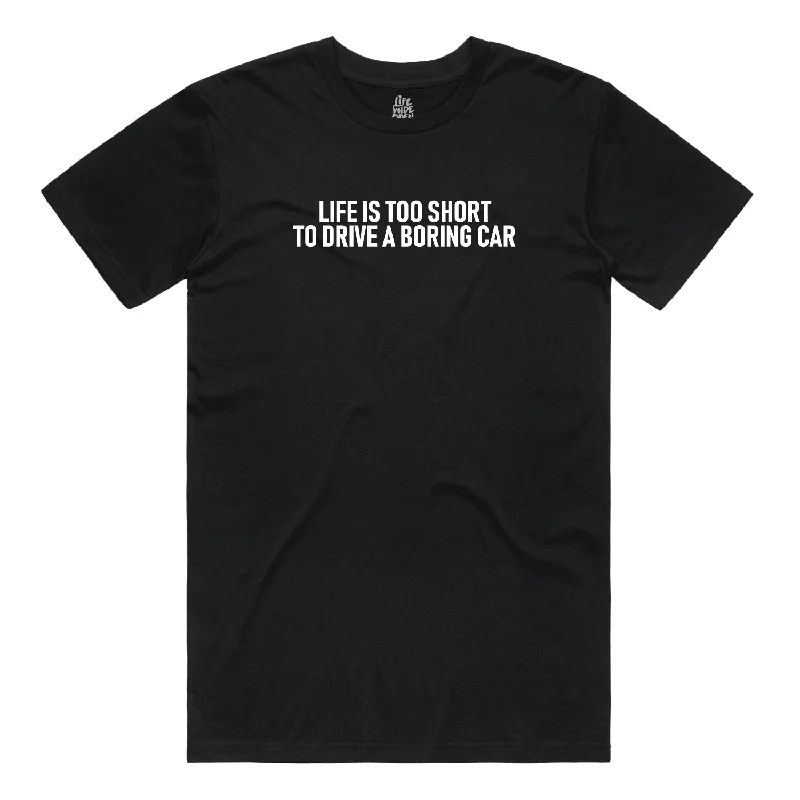 flare tank t-shirts -Life's Too Short T-shirt