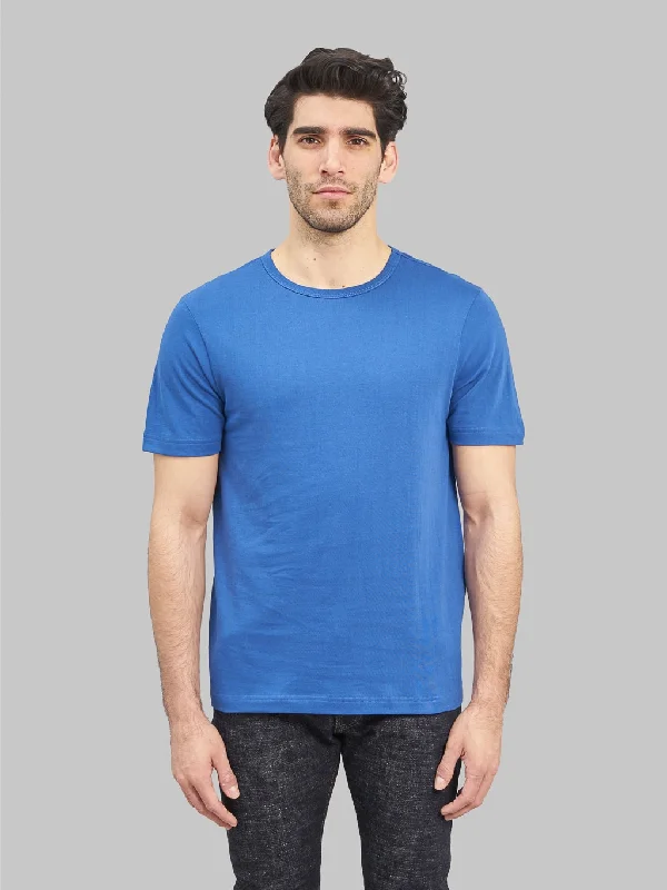 ombre vibe t-shirts -Merz b. Schwanen 1950s 5.5oz Loopwheeled Classic Fit T-Shirt Vintage Blue