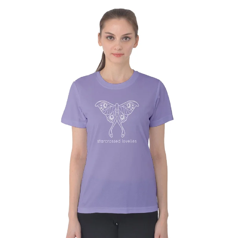 coral bold t-shirts -starcrossed lovelies Shirt in Lavender