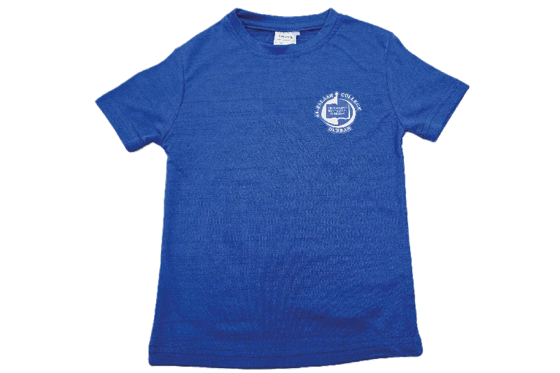 aqua gym t-shirts -Al-Falaah Boys Sports T-Shirt - Royal