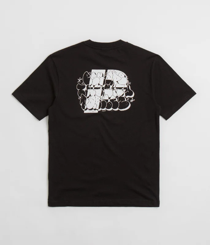 tonal stitch t-shirts -Parlez Lynwood T-Shirt - Black