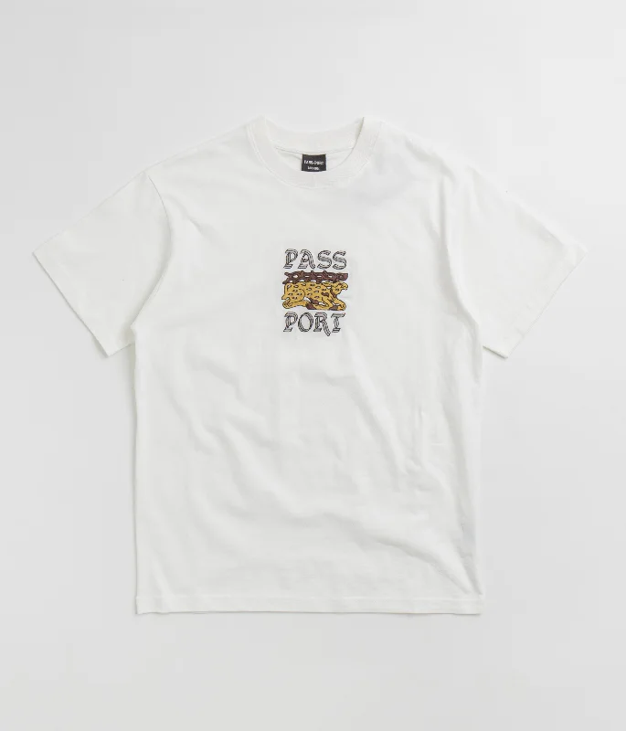 coal stitch t-shirts -Pass Port Antler T-Shirt - White