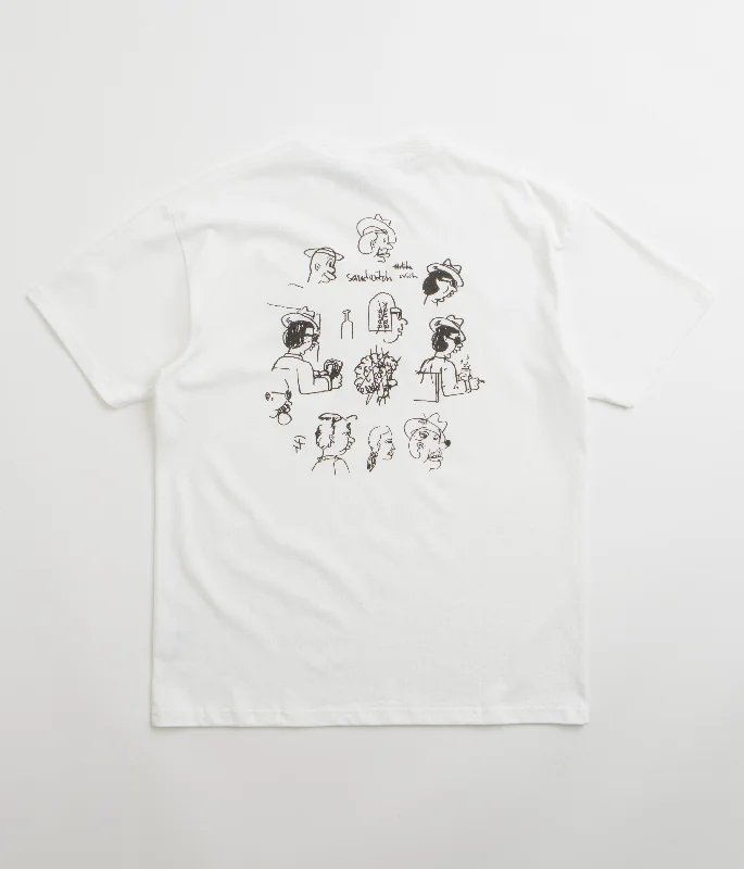 cargo pocket t-shirts -Polar Found T-Shirt - White