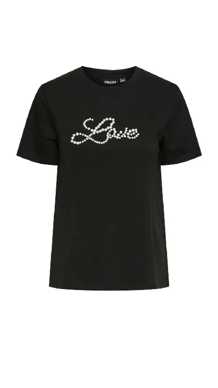 kids active t-shirts -Rine Black Tee