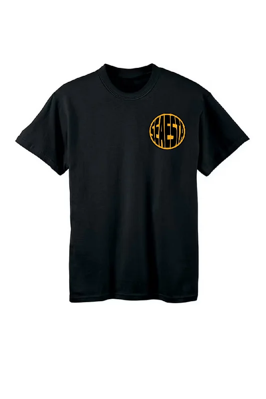 plus bold t-shirts -Seaesta Globe Tee / Youth / Gold