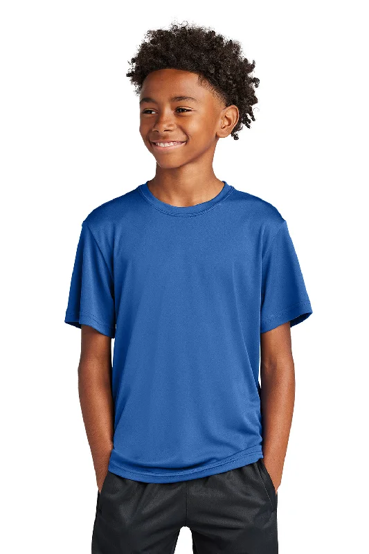 newborn vibe t-shirts -Sport-Tek Youth Competitor Moisture Wicking Short Sleeve Crewneck T-Shirt - Royal Blue