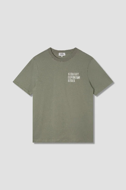 earthy tone t-shirts -Expedition Tee (Sage)