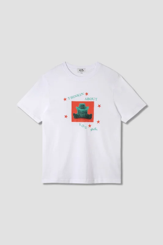 city vibe t-shirts -Thinking About You Tee (White)