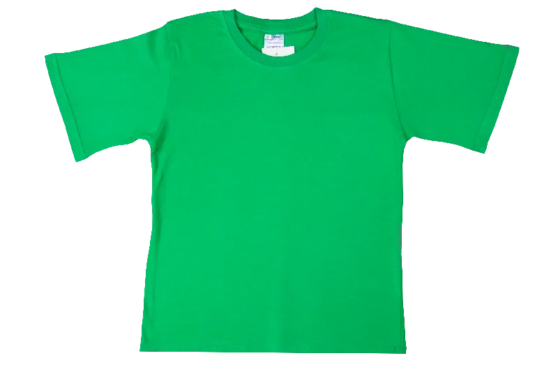 umber faded t-shirts -T-Shirt Plain - Emerald