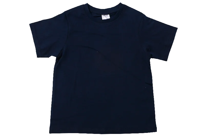 stretch long t-shirts -T-Shirt Plain - Navy