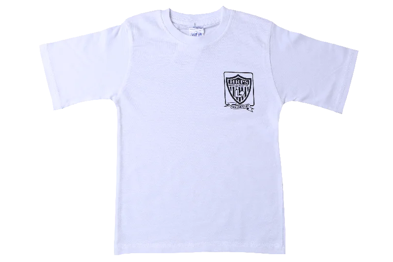 edge stitch t-shirts -T-Shirt Printed - Hartley White Boys