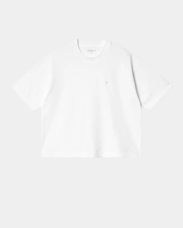 frayed edge t-shirts -Chester T-Shirt | White