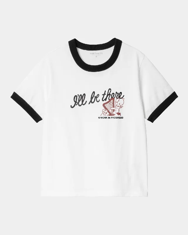 comic book t-shirts -Women’s Ill Be There T-Shirt | White