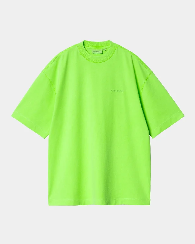 magenta mock neck t-shirts -Women’s Lumo T-Shirt | Lumo Green