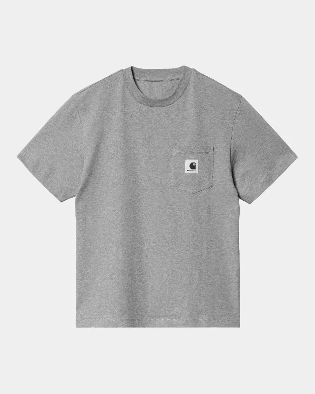 olive dusk t-shirts -Women’s Pocket T-Shirt | Grey Heather