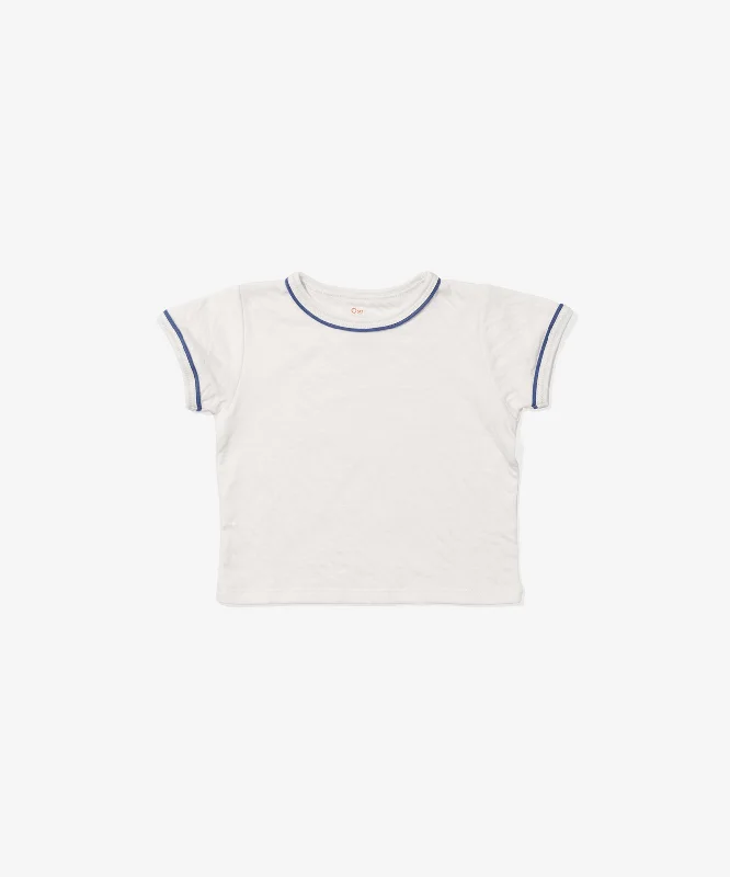 honey cozy t-shirts -Willie Baby T-Shirt, Navy Piping