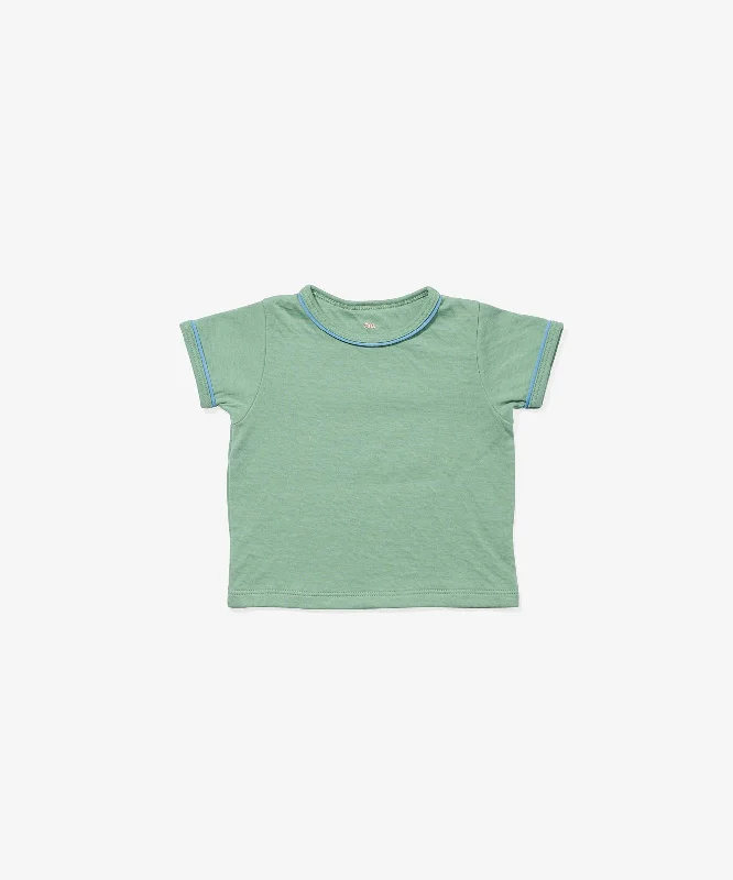 upcycled thread t-shirts -Willie Baby T-Shirt, Sage