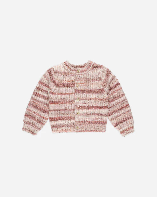 ochre cardigan golden warmth -Rylee + Cru Cheyenne Cardigan Pink Multi Stripe