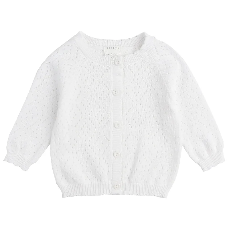 cardigan kids starry design -Girls Diamond Cardigan